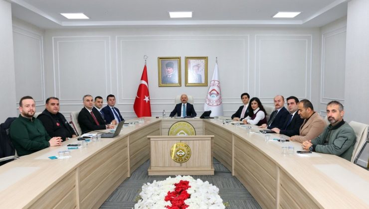 Adıyaman’da deprem sonrası çalışmalar masaya yatırıldı