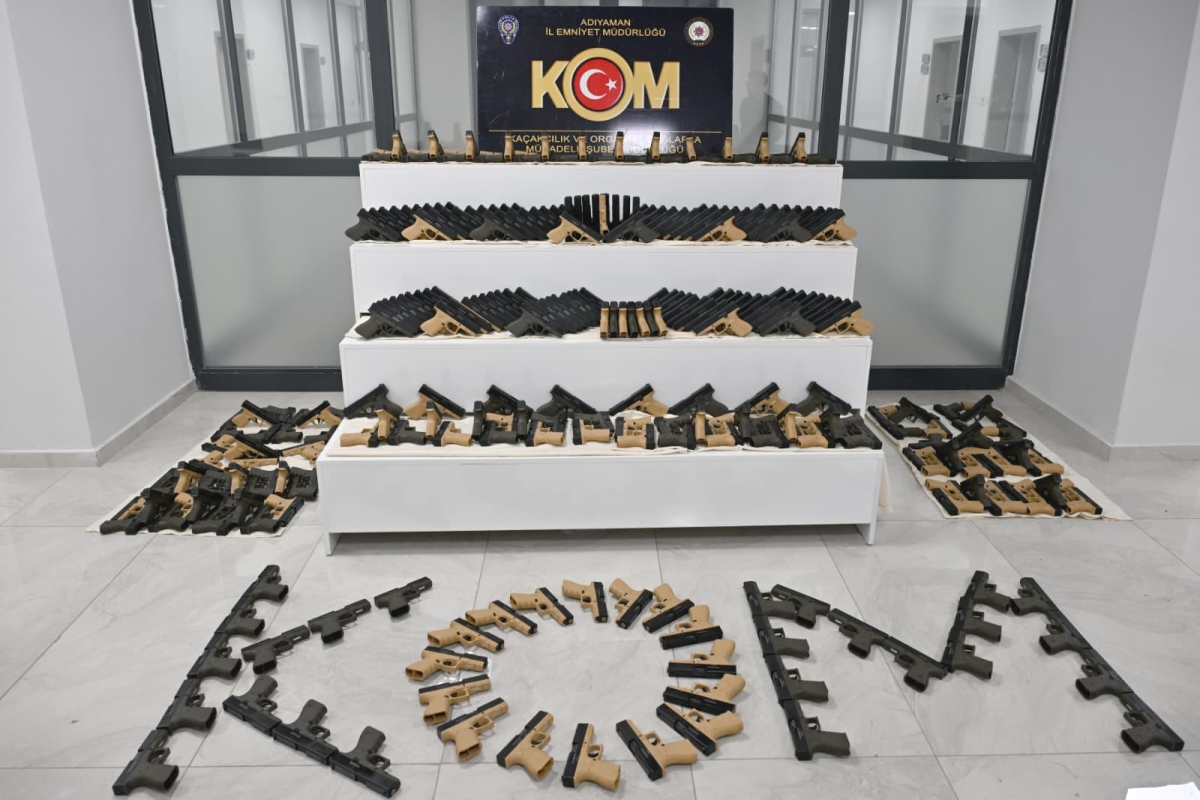 Adıyaman’da KOM ve istihbarattan silah operasyonu