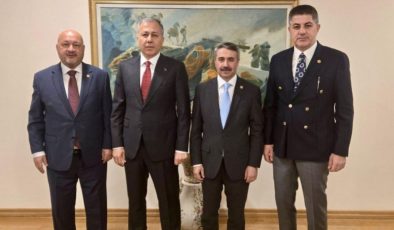 AK Parti Adıyaman Milletvekilleri, İçişleri Bakanı Ali Yerlikaya İle Bir Araya Geldi