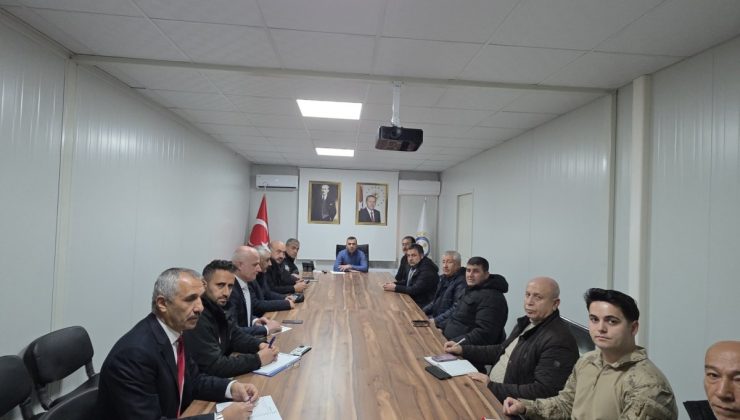 Gölbaşı’nda kış mevsimi tedbirleri toplantısı gerçekleştirildi