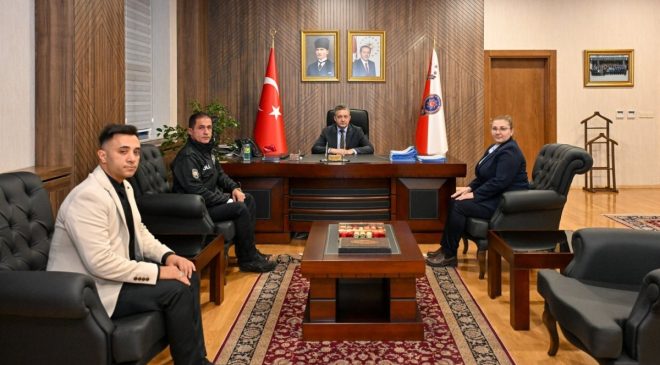 İl Emniyet Müdürü Nazman, personelle birebir görüşmeye devam ediyor