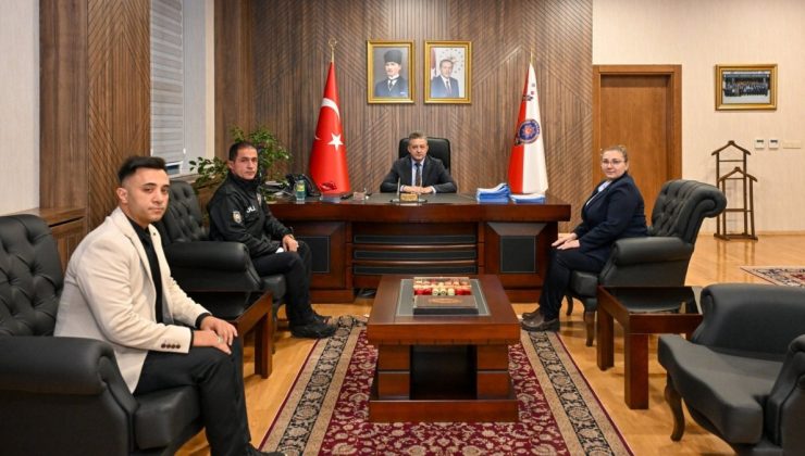 İl Emniyet Müdürü Nazman, personelle birebir görüşmeye devam ediyor