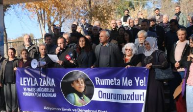 Leyla Zana’ya yönelik tezahüratlara Adıyaman’da tepki gösterildi