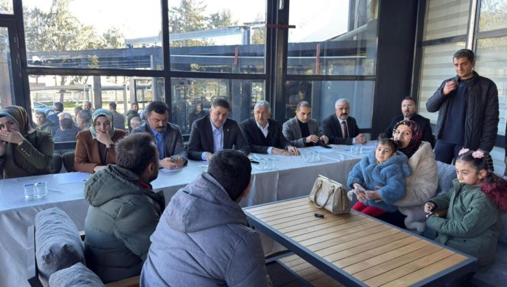 Milletvekili İshak Şan, Kahta’da vatandaşlarla bir araya geldi