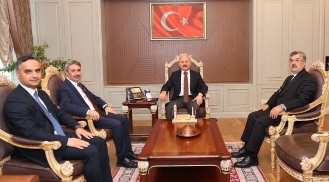 Vali Osman Varol, Adıyaman Ak Parti heyeti projeleri değerlendirdi