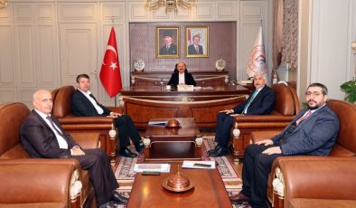 Vali Osman Varol, Başkan Tutdere ve Başkan Hallaç’la bir araya geldi