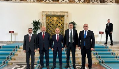 Vali Varol, Adıyaman milletvekilleriyle TBMM’de bir araya geldi