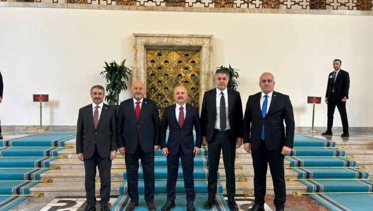 Vali Varol, Adıyaman milletvekilleriyle TBMM’de bir araya geldi