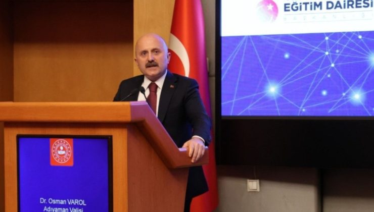 Vali Varol, Ankara’daki hizmet içi eğitim seminerinde konuştu