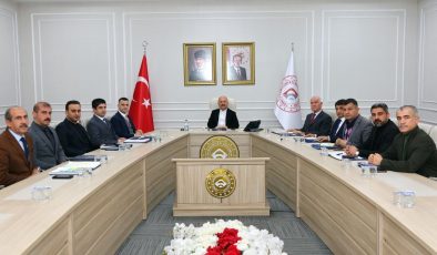 Adıyaman İl Özel İdaresi’nin Haftalık Değerlendirme Toplantısı’nda masaya yatırıldı