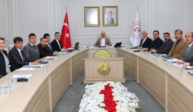 Adıyaman İl Özel İdaresi’nin yürüttüğü yatırımlar masaya yatırıldı