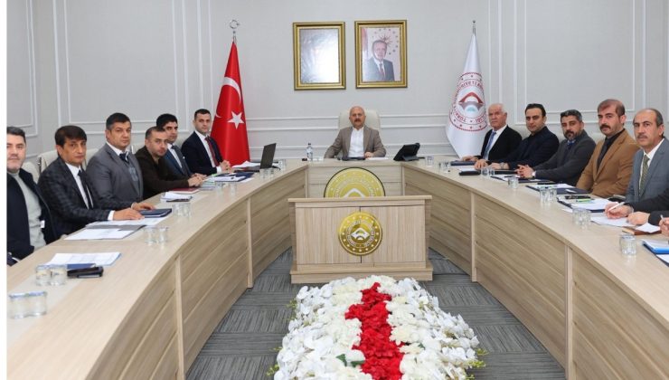 Adıyaman İl Özel İdaresi’nin yürüttüğü yatırımlar masaya yatırıldı