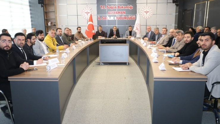 Adıyaman sağlık altyapısı için 2026 yılı yol haritası belirlendi