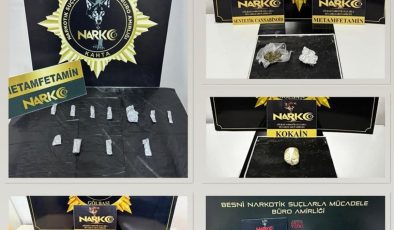 Adıyaman’da asayiş ve narkotik uygulamaları