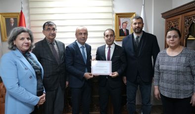 ADYÜ ‘Spor, Beslenme Dostu ve Fiziksel Aktiviteyi Destekleyen İş Yeri’ Sertifikası Aldı