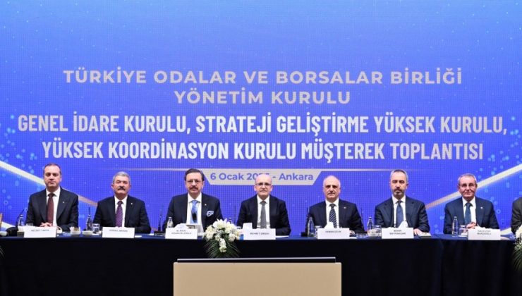Başkan Torunoğlu’ndan, TOBB Müşterek Konsey Toplantısı’nda ortak akıl vurgusu