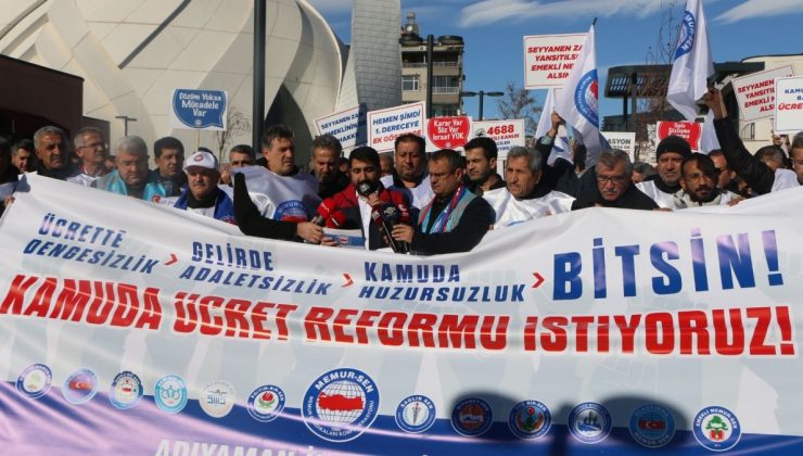 Memur-Sen Adıyaman İl Temsilciliği’nden kamuda ücret dengesizliğine tepki