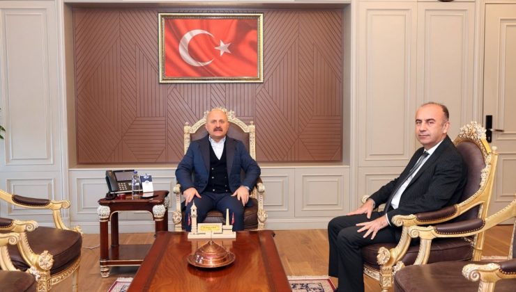 Vali Osman Varol, Rektör Prof. Dr. Mehmet Keleş ile bir araya geldi