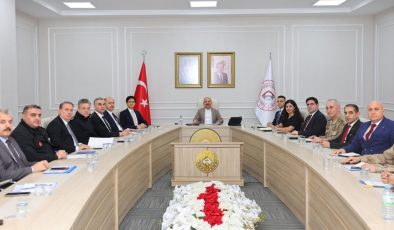 Adıyaman’da 6 Şubat anma programları için tedbir toplantısı yapıldı