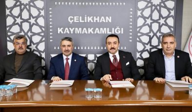 Milletvekili Alkayış Çelikhan’da iki günlük istişare programı gerçekleştirdi