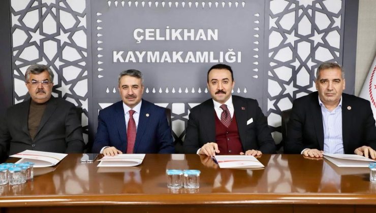 Milletvekili Alkayış Çelikhan’da iki günlük istişare programı gerçekleştirdi