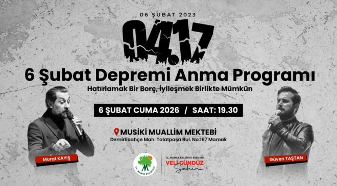 Murat Kayış ve Güven Taştan sahne alacak