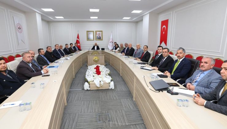 Ramazan ayı tedbirlerinin ele alındığı değerlendirme toplantısı gerçekleştirildi