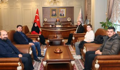 Vali Varol, Hollanda Diyanet Vakfı Heyeti’ni kabul etti