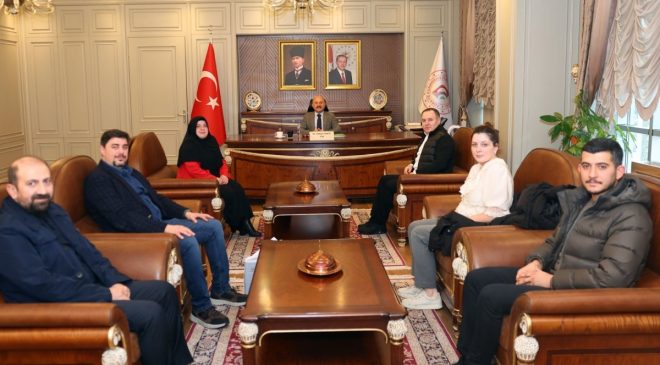 Vali Varol, Hollanda Diyanet Vakfı Heyeti’ni kabul etti