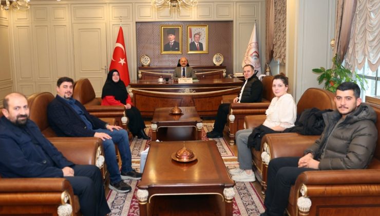 Vali Varol, Hollanda Diyanet Vakfı Heyeti’ni kabul etti