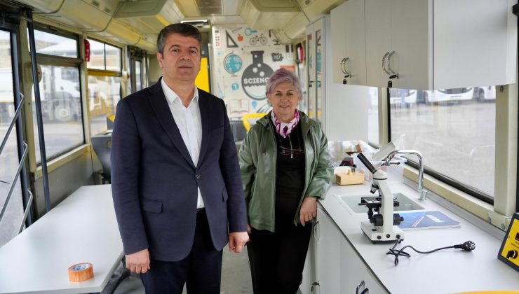 Gezici Bilim Otobüsü Adıyamanlı öğrenciler için hazır