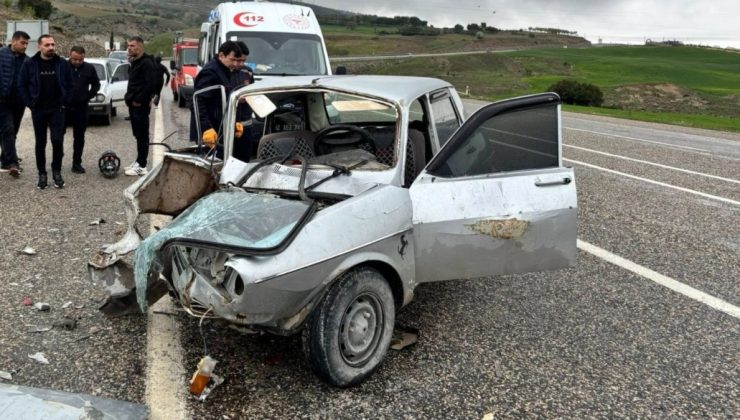 Otomobillerin karıştığı kazada 1 kişi yaralandı