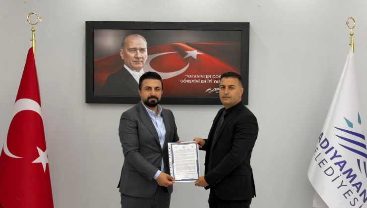 SGK’dan Adıyaman Belediyesine teşekkür belgesi