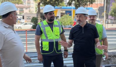 Bakan Yardımcısı Aydın, SGK İl Müdürlüğü İnşaatında İncelemelerde Bulundu