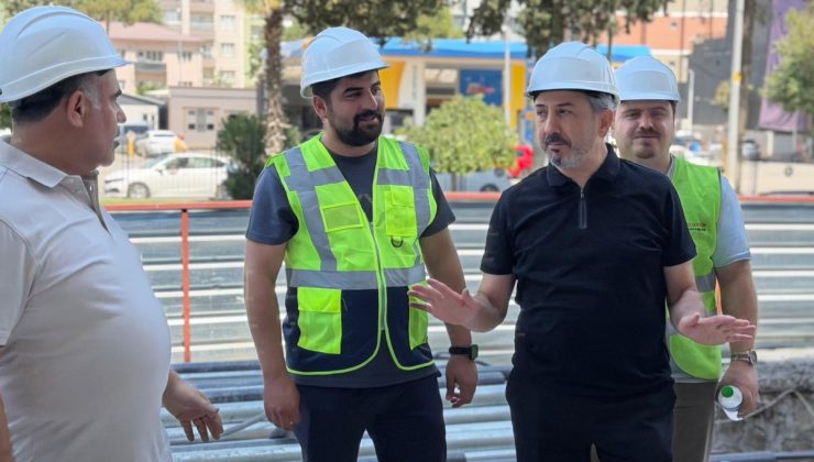 Bakan Yardımcısı Aydın, SGK İl Müdürlüğü İnşaatında İncelemelerde Bulundu