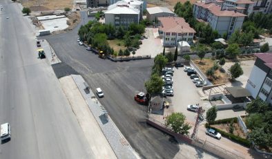 Okullar Bölgesinde asfalt çalışmaları tamamlandı