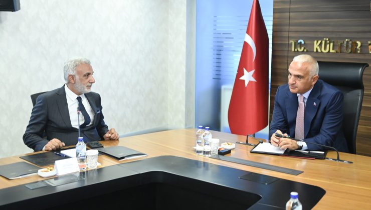 RATEM Heyetinden Kültür ve Turizm Bakanı Mehmet Nuri Ersoy’a Ziyaret