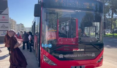 Adıyaman Belediyesi yaz döneminde 1 milyon 600 bin yolcuya ulaşım hizmeti sundu