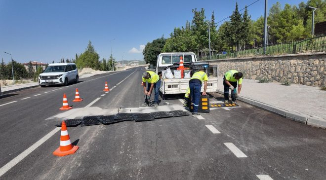 Adıyaman Belediyesi’nden okul sezonu öncesi trafik güvenliği çalışması
