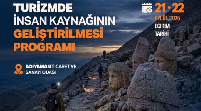 Adıyaman’da turizm işletmelerine yönelik eğitim programı düzenlenecek