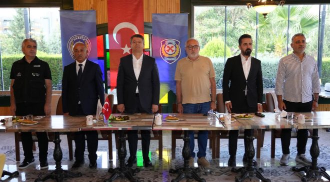 Başkan Tutdere zabıta haftası kutlamaları kapsamında zabıta personeliyle bir araya geldi