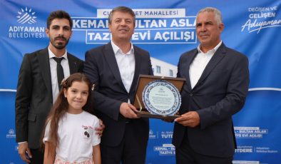 Başkan Tutdere’nin girişimiyle Cumhuriyet Mahallesi’ne yeni taziye evi