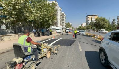 Başkan Tutdere’nin talimatıyla okul çevrelerinde trafik güvenliği artırılıyor