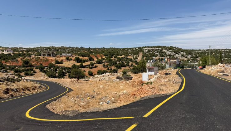 BESNİ OYRATLI KÖYÜ’NDE BSK ASFALT ÇALIŞMALARI TAMAMLANDI