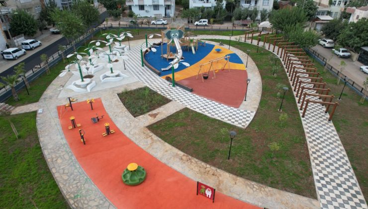 Denizli Büyükşehir Belediyesi’nin desteğiyle yapılan park yarın açılıyor