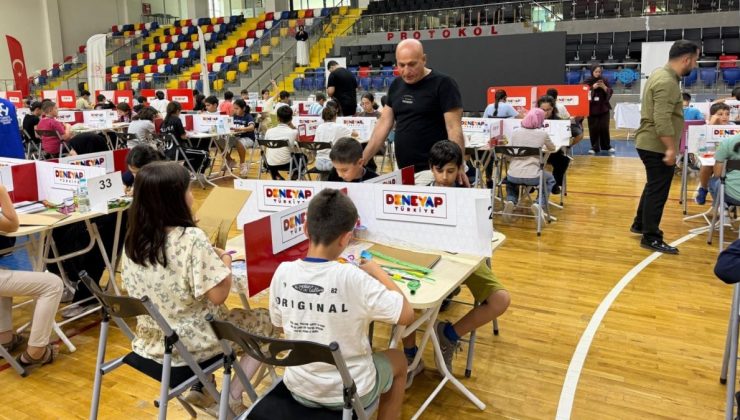 Gençler teknoloji becerilerini DENEYAP sınavında sergiledi