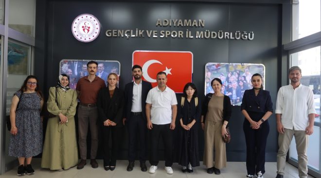 JICA ve Gençlik ve Spor Bakanlığı heyetinden Adıyaman’da afet dayanıklılığı çalışması