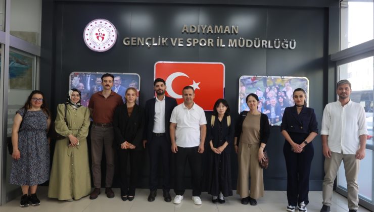 JICA ve Gençlik ve Spor Bakanlığı heyetinden Adıyaman’da afet dayanıklılığı çalışması