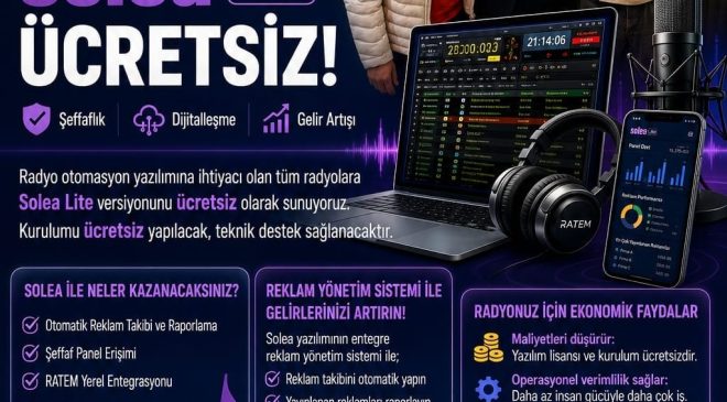 RATEM’DEN RADYO YAYINCILIĞINDA DİJİTAL DÖNÜŞÜM HAMLESİ