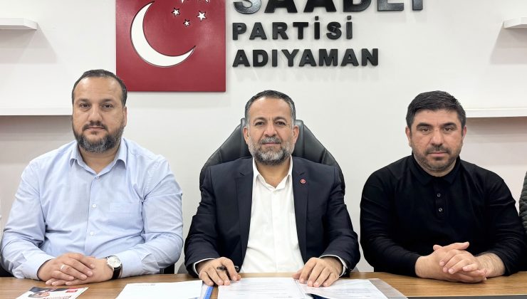 Saadet Partisi İl Başkanı Haşim Asnuk’tan Adıyaman Belediyesi’ne Yol ve Altyapı Tepkisi